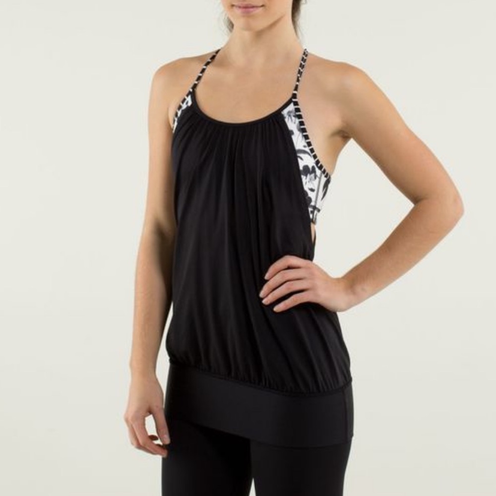 Lululemon No Limits Tank top sports bra size 6